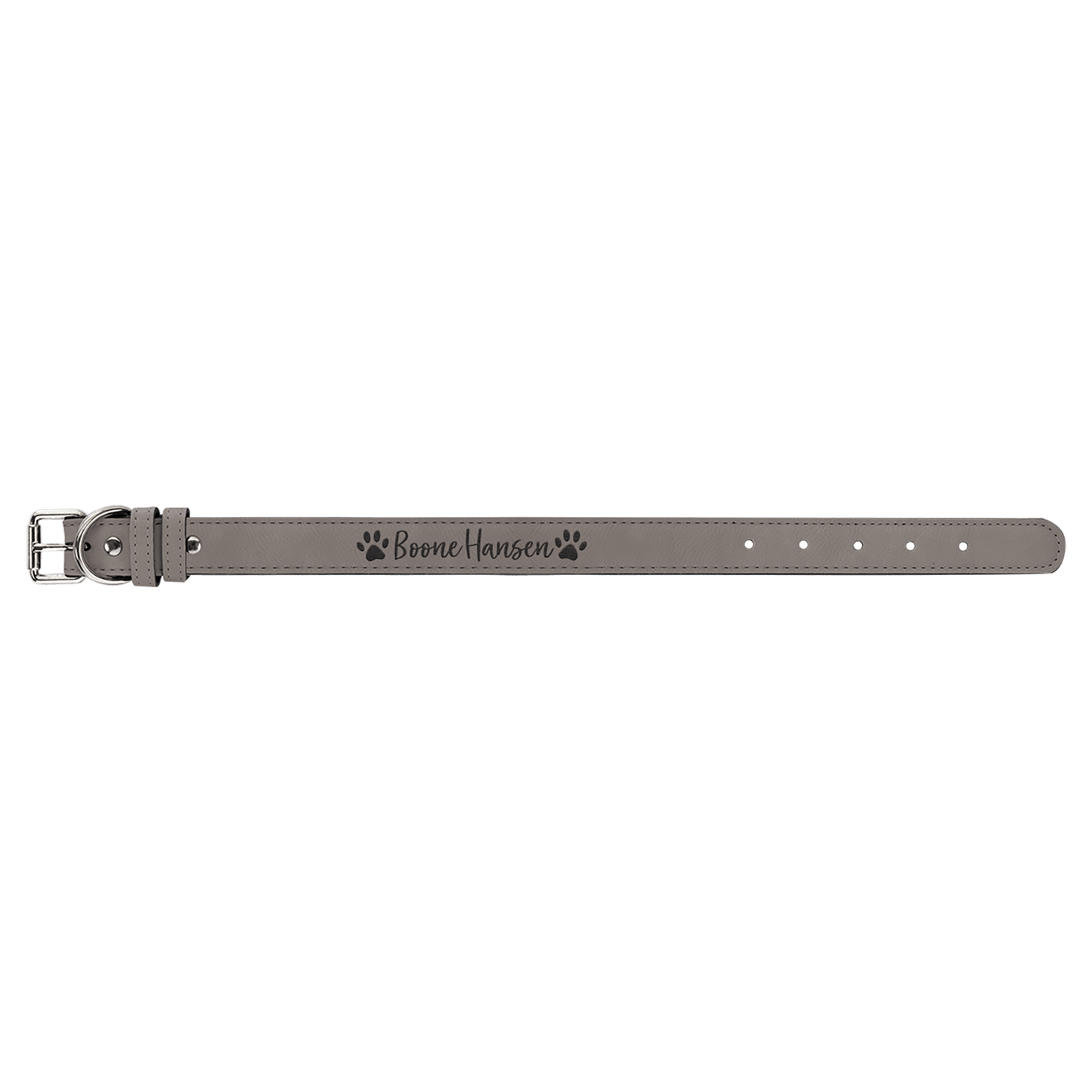 Laserable Leatherette Dog Collar