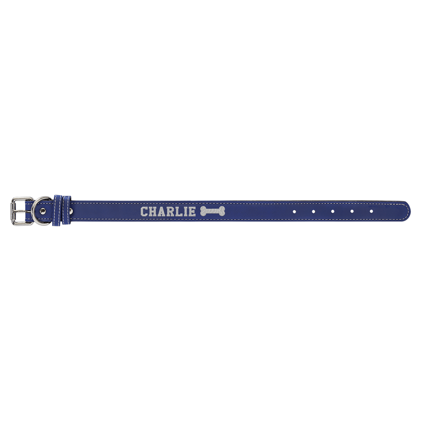 Laserable Leatherette Dog Collar