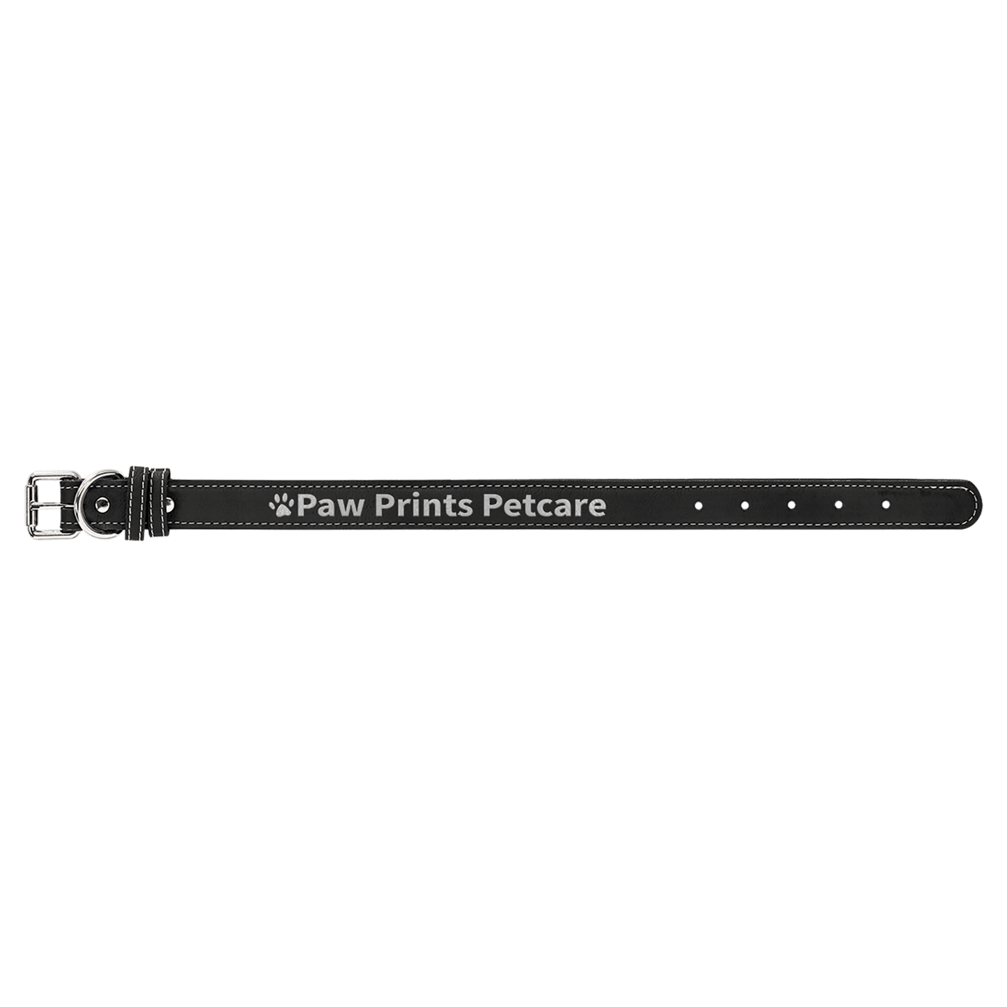 Laserable Leatherette Dog Collar