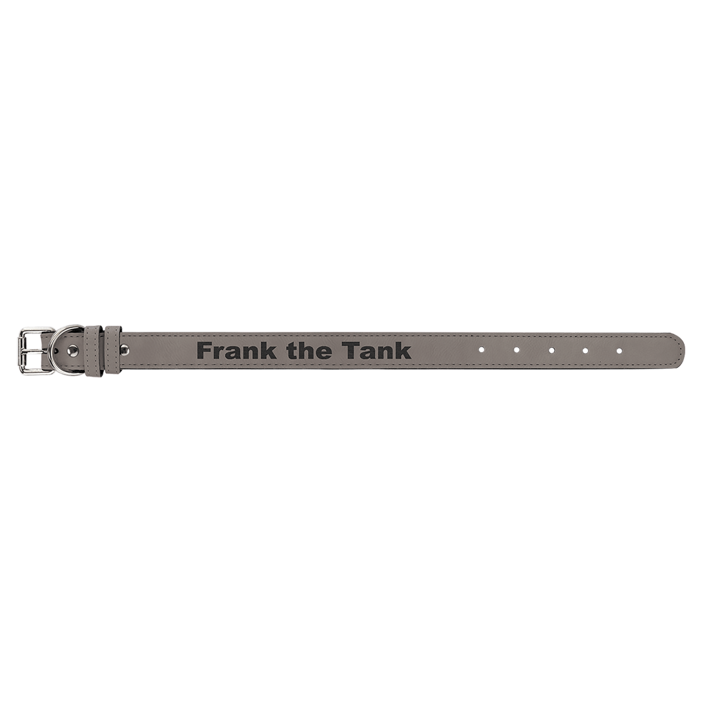 Laserable Leatherette Dog Collar