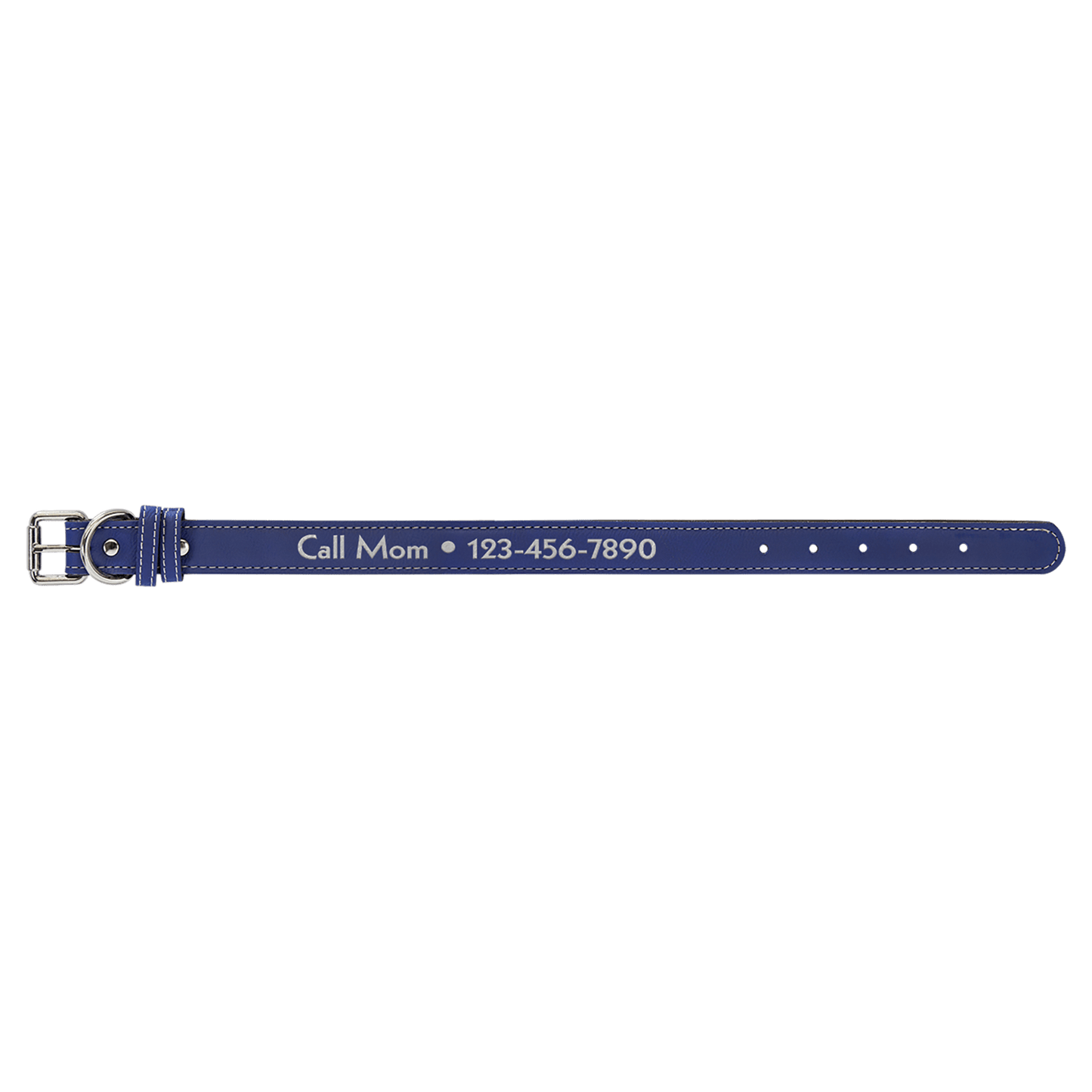 Laserable Leatherette Dog Collar