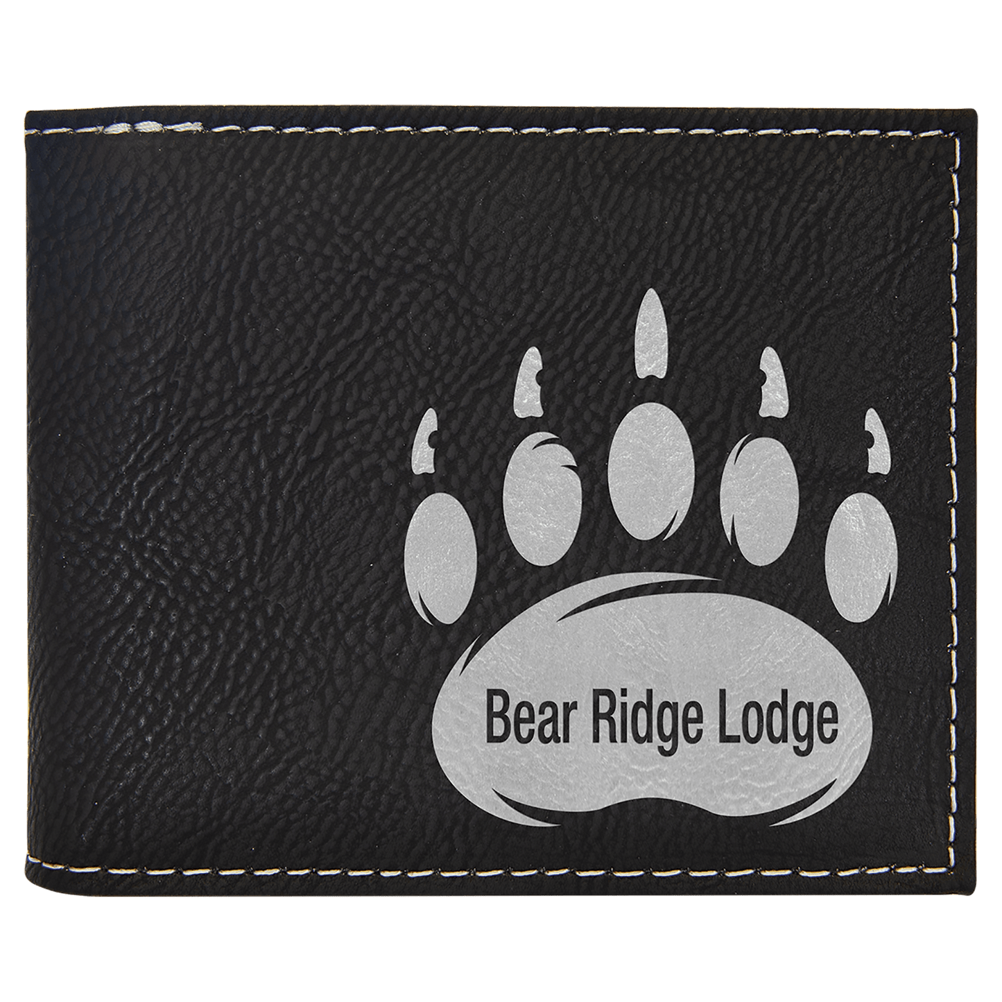 Laserable Leatherette Bifold Wallet