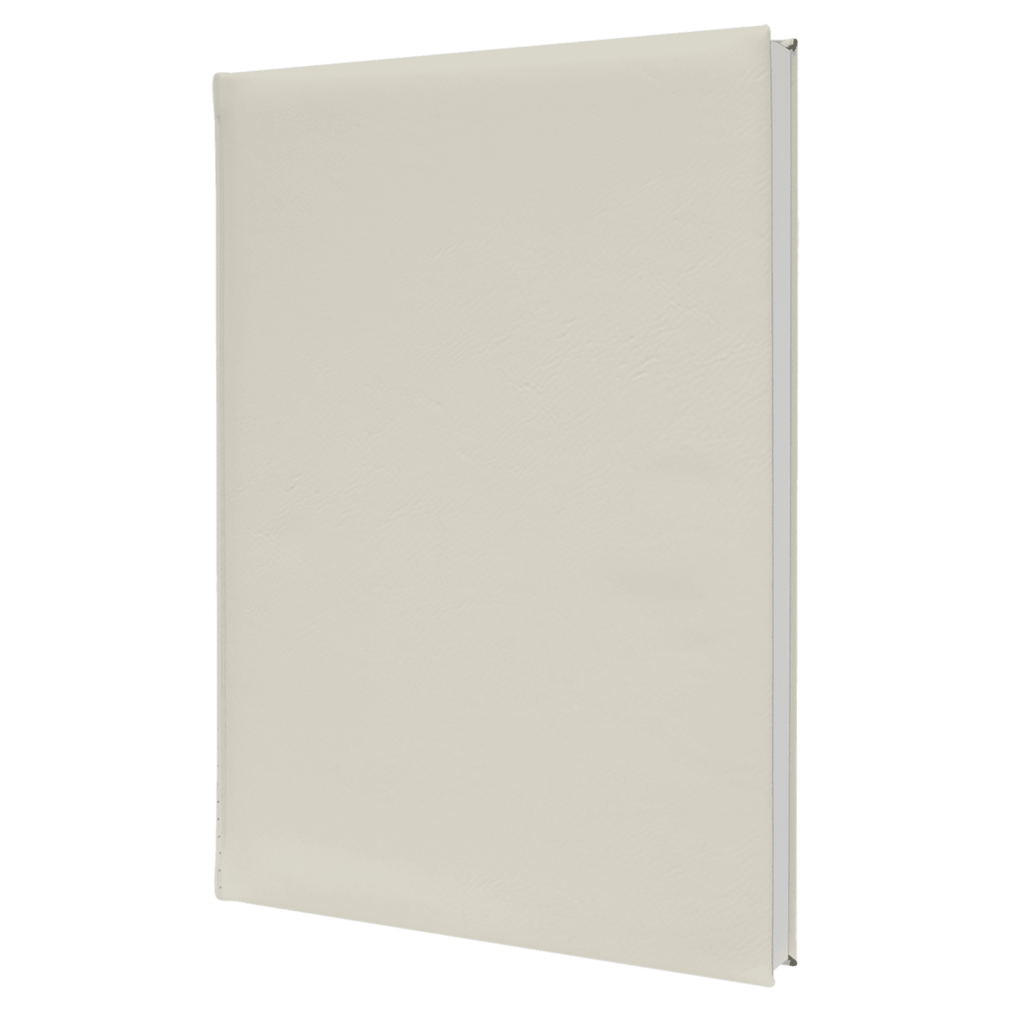 7" x 9 3/4" Laserable Leatherette Sketch Book with Unlined Notepad
