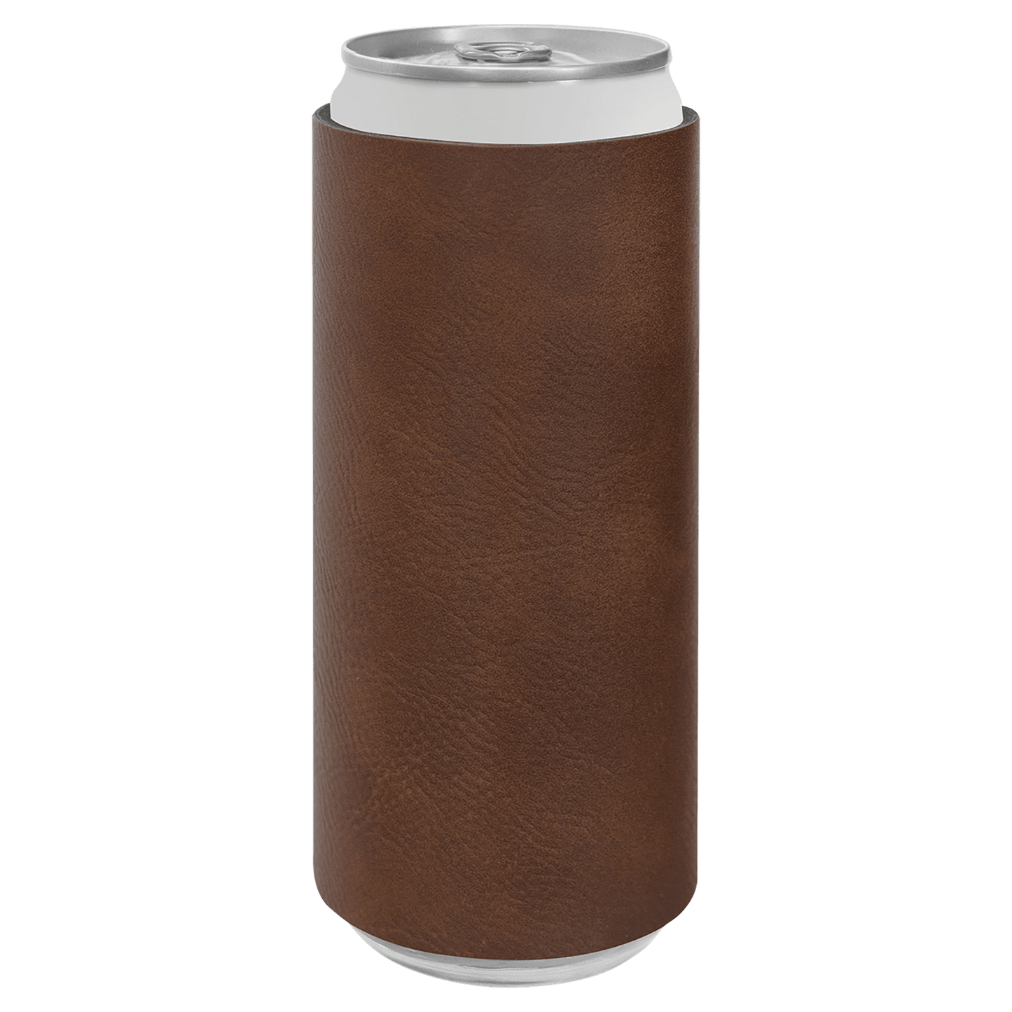 Laserable Leatherette Slim Beverage Holder