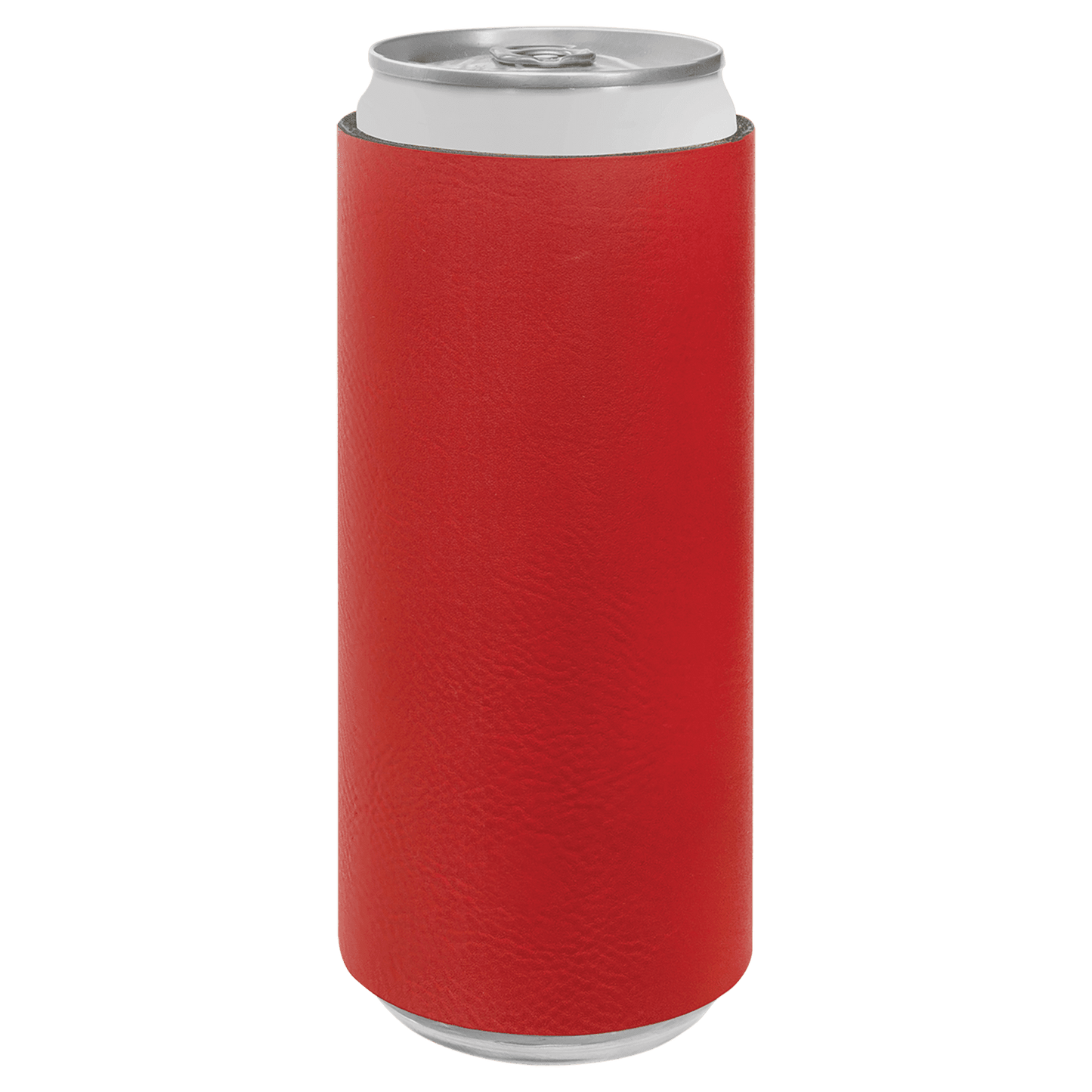 Laserable Leatherette Slim Beverage Holder