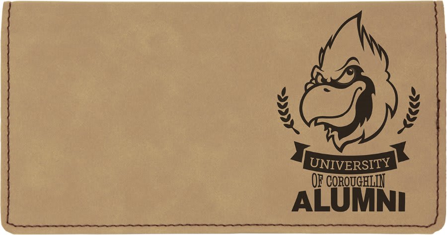 Laserable Leatherette Checkbook Cover