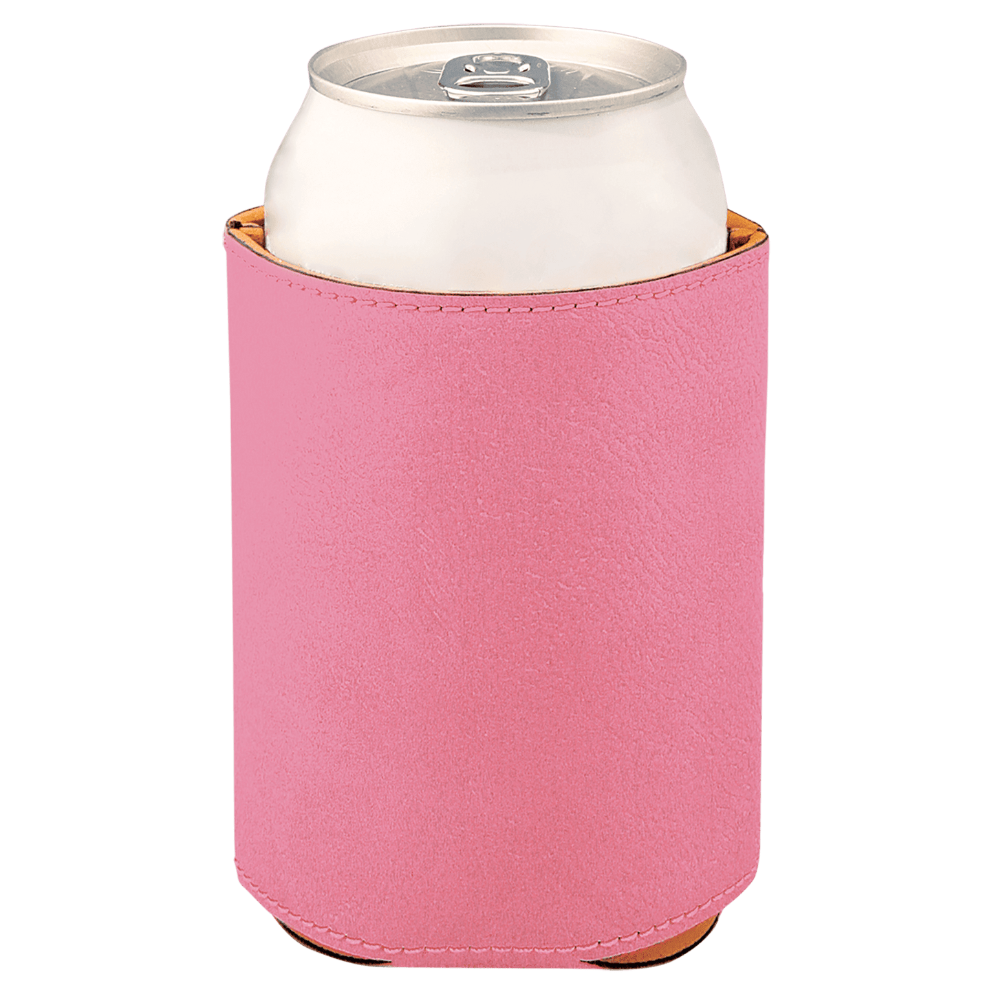 3 3/4" Laserable Leatherette Beverage Holder