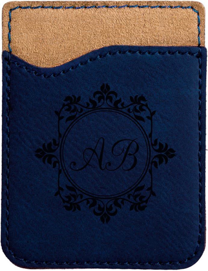 Laserable Leatherette Phone Wallet