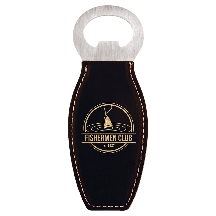 Laserable Leatherette Bottle Opener