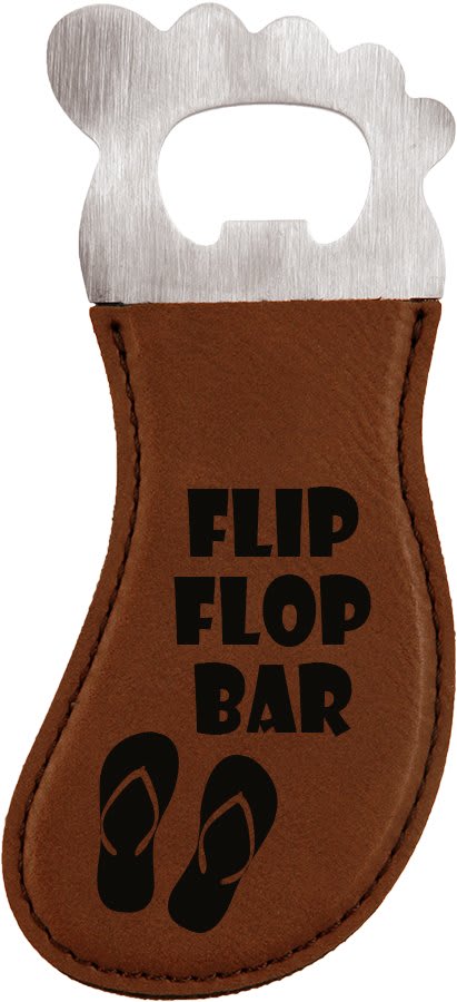 Laserable Leatherette Bottle Opener