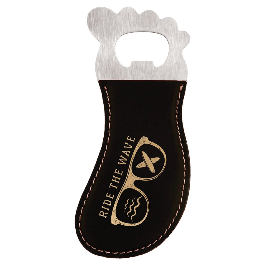 Laserable Leatherette Bottle Opener