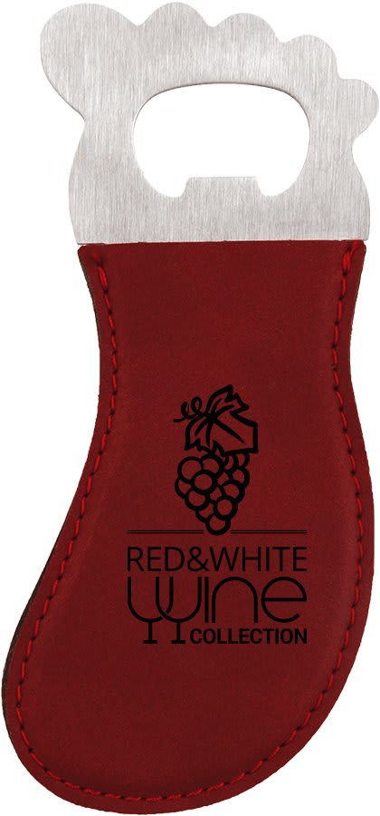Laserable Leatherette Bottle Opener