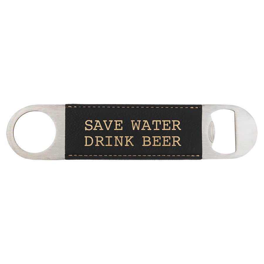 Laserable Leatherette Bottle Opener
