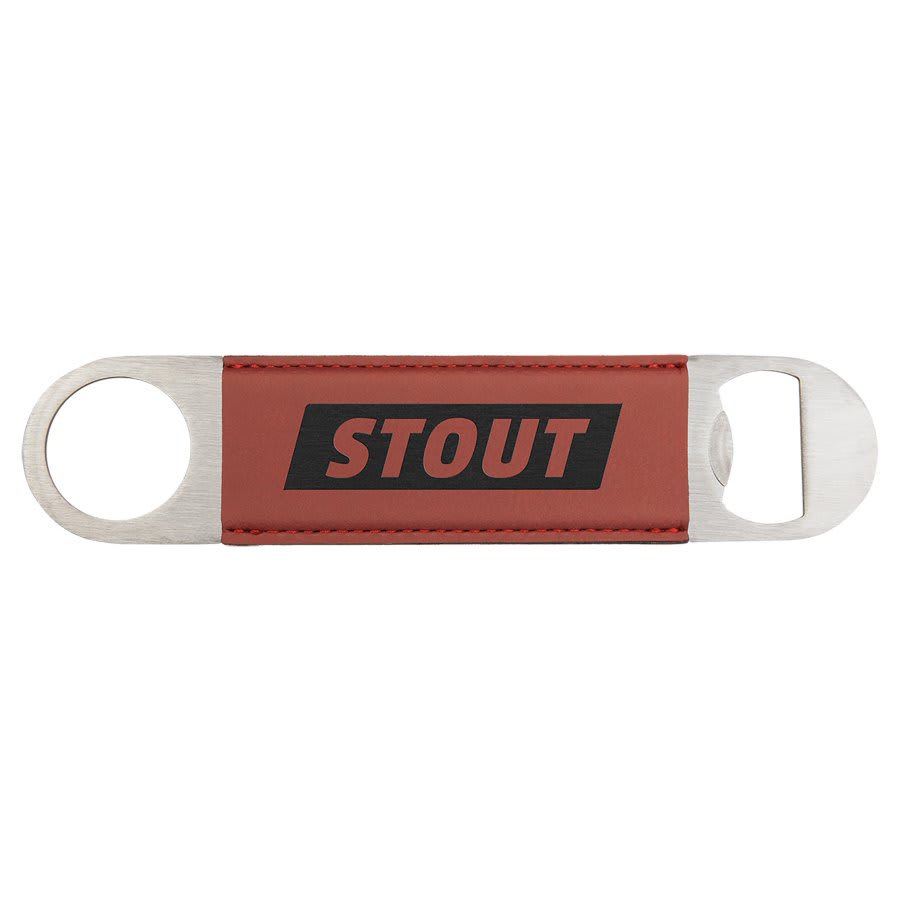 Laserable Leatherette Bottle Opener