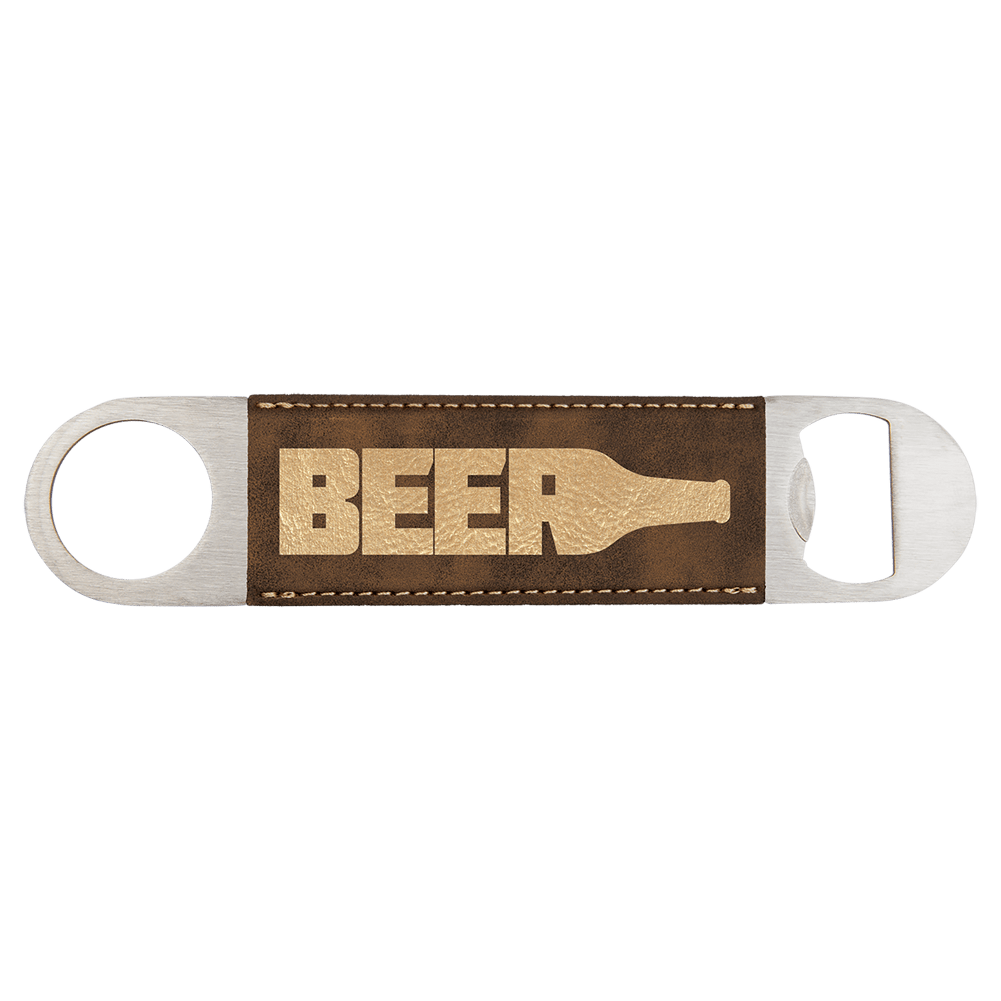 Laserable Leatherette Bottle Opener