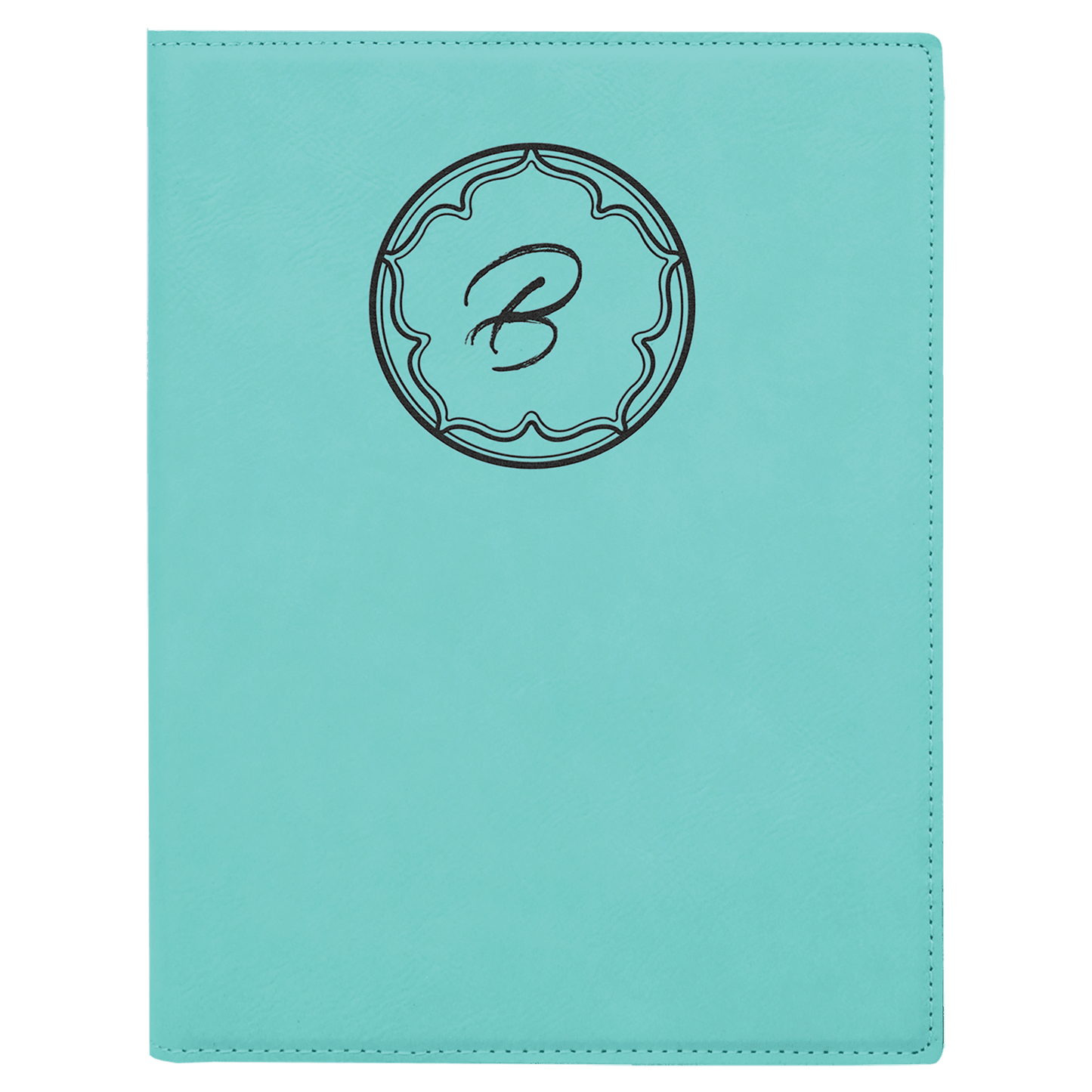 Laserable Leatherette Portfolio with Notepad