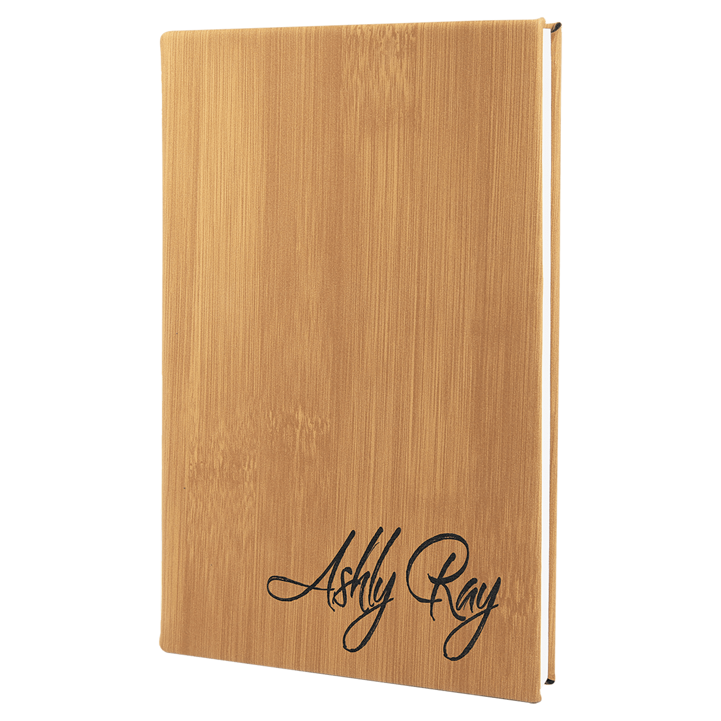 Laserable Leatherette Journal with Lined Notepad