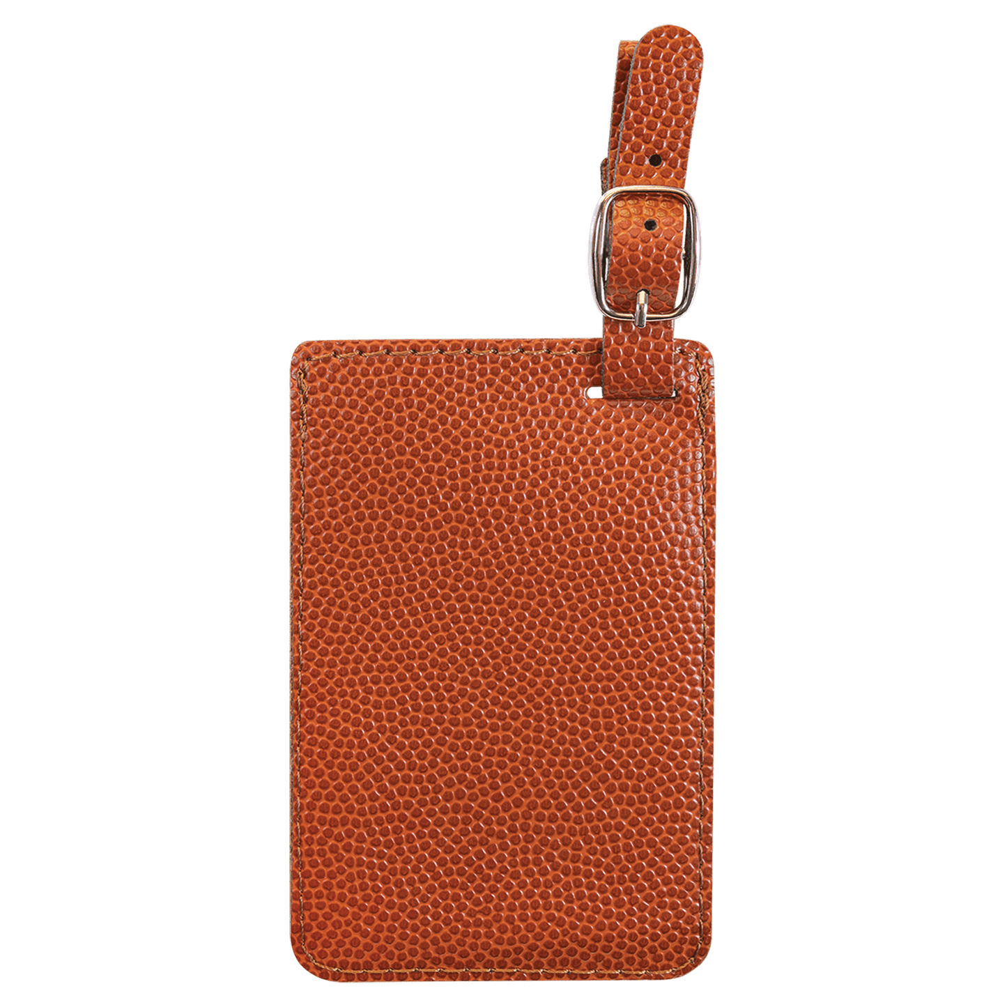 4 1/4" x 2 3/4" Laserable Leatherette Luggage Tag