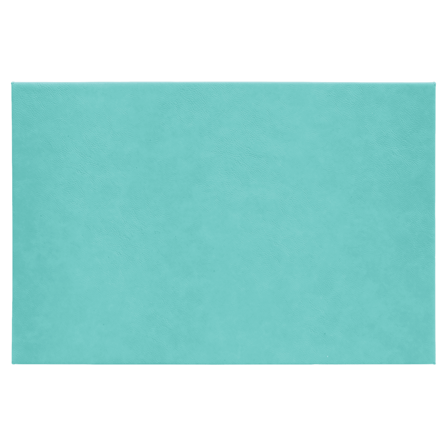 Rectangle Laserable Leatherette Wall Decor with Sawtooth Hanger