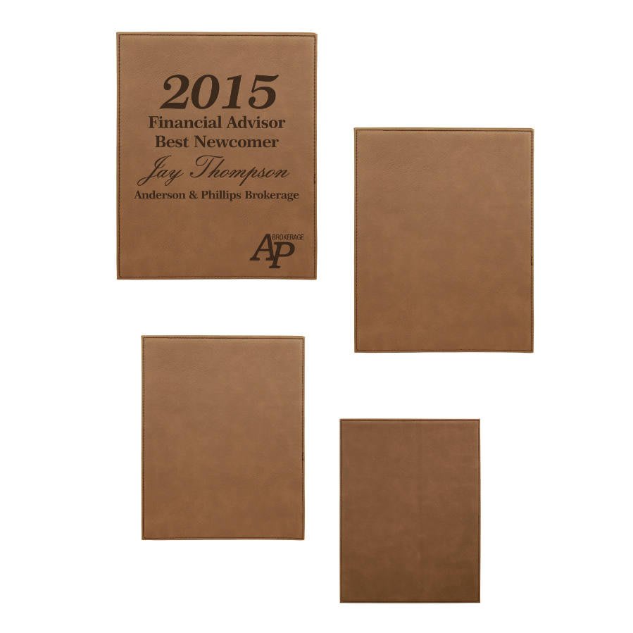Laserable Leatherette Plaque