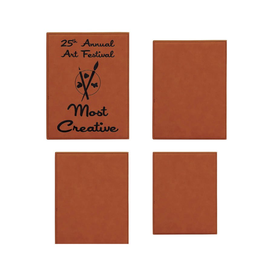Laserable Leatherette Plaque