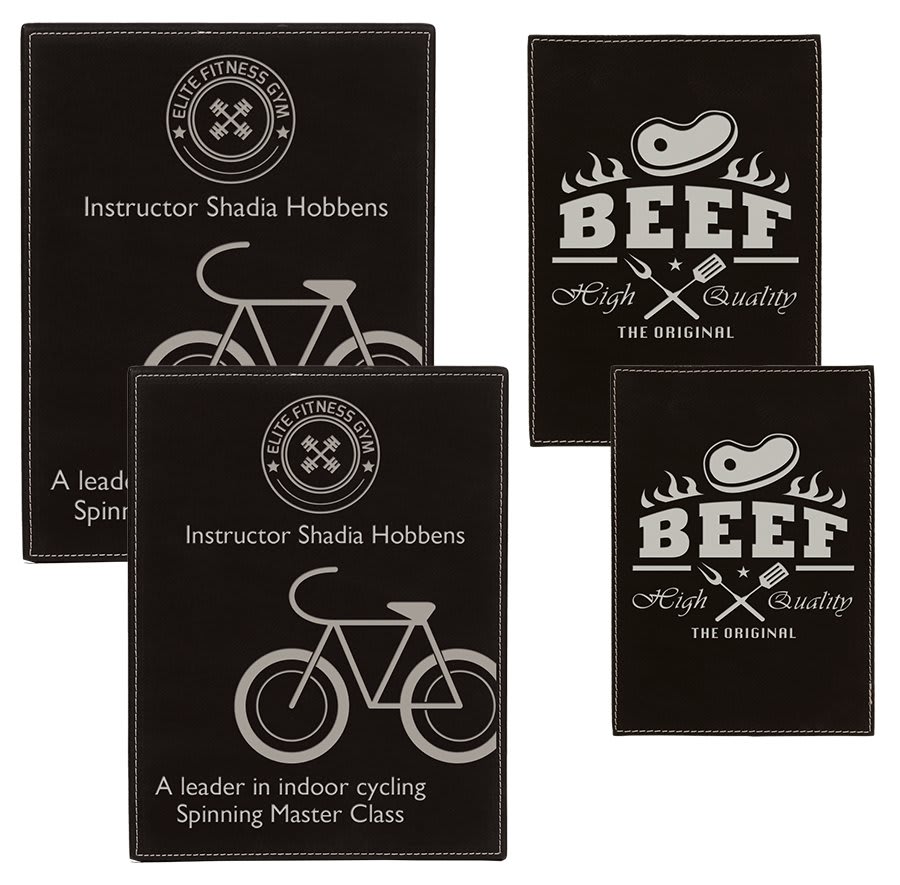 Laserable Leatherette Plaque