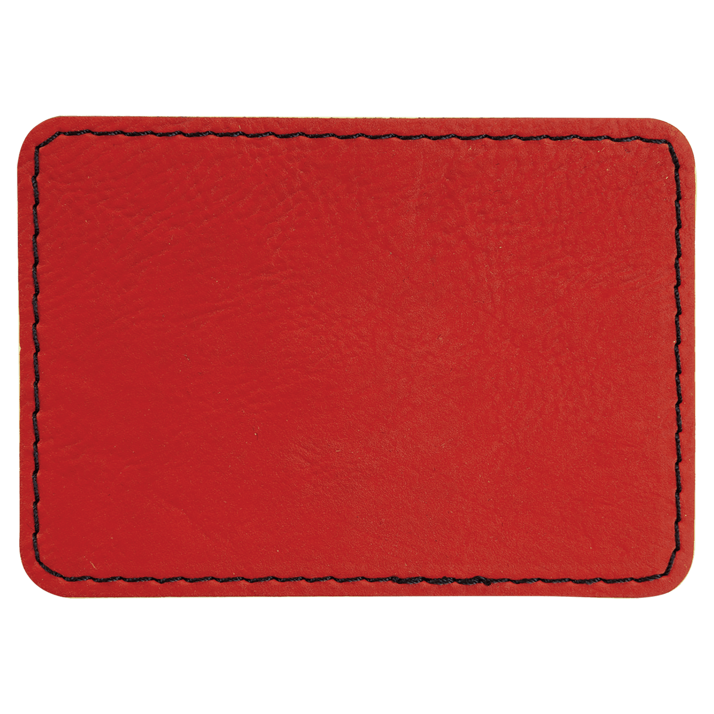Rectangle Laserable Leatherette Patch with Adhesive (3 1/2" x 2 1/2" Rectangle or 3" x 2" Rectangle)