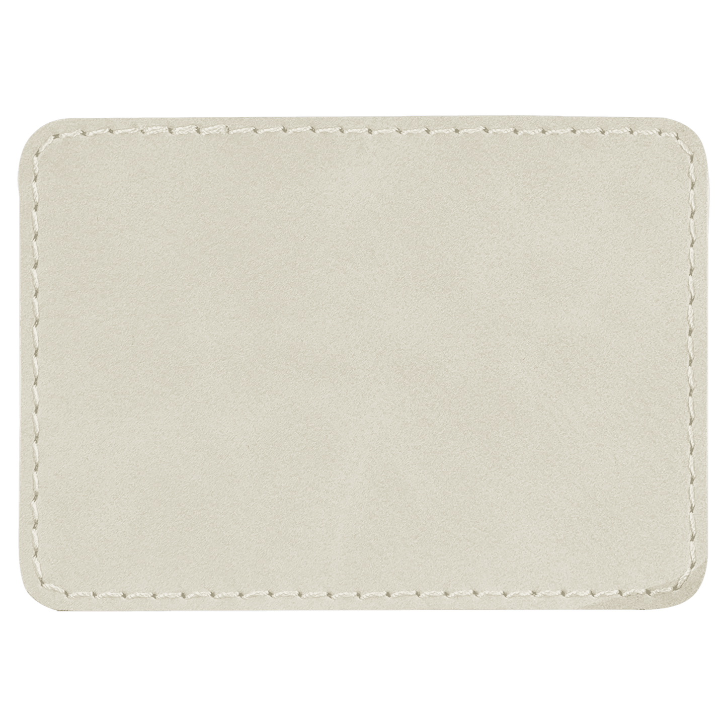Rectangle Laserable Leatherette Patch with Adhesive (3 1/2" x 2 1/2" Rectangle or 3" x 2" Rectangle)
