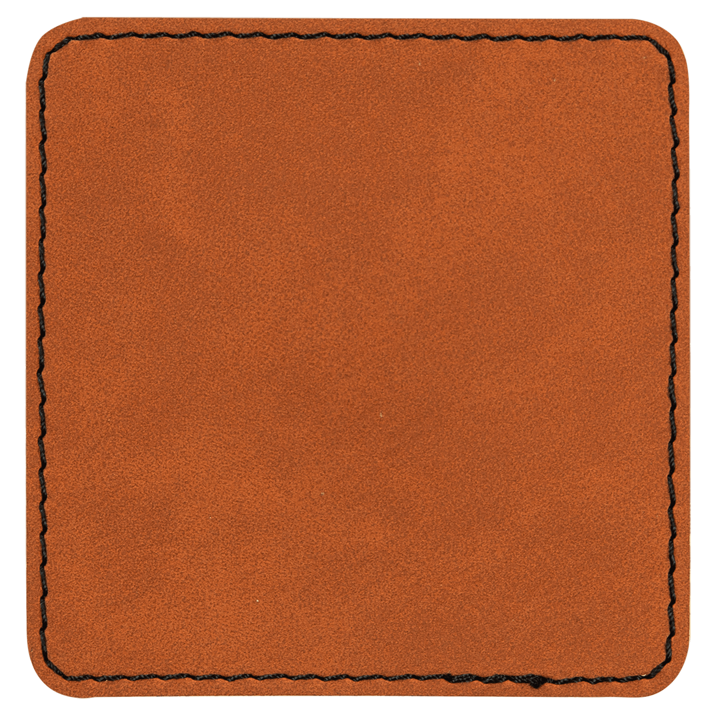 Square Laserable Leatherette Patch with Adhesive (2 1/2" square or 3" square)
