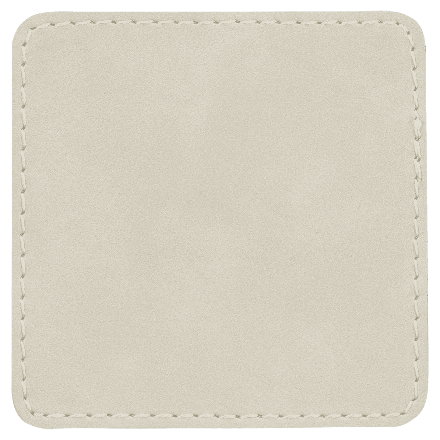 Square Laserable Leatherette Patch with Adhesive (2 1/2" square or 3" square)