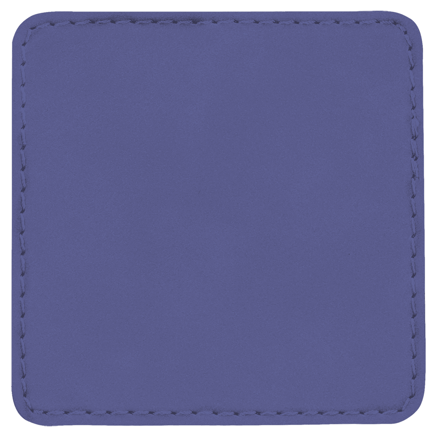 Square Laserable Leatherette Patch with Adhesive (2 1/2" square or 3" square)
