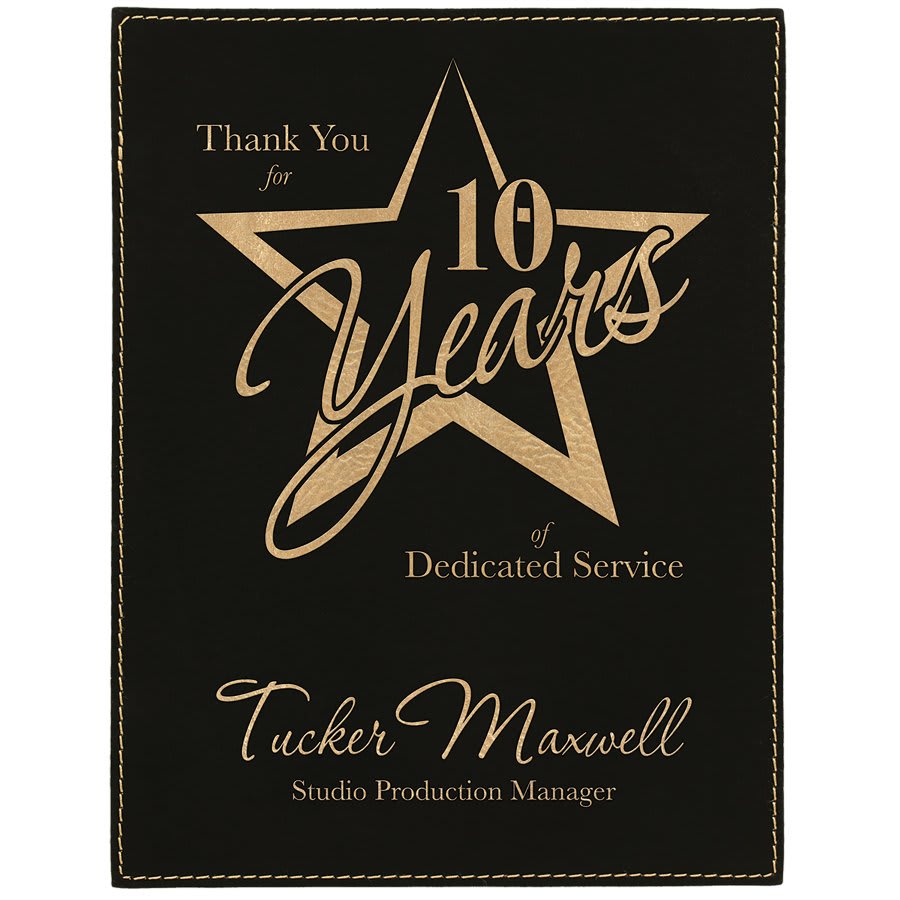 Leatherette Plaques & Accessories