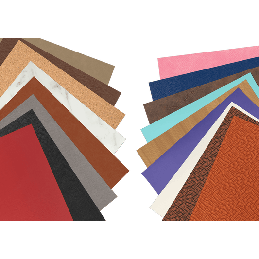 Laserable Leather Sheets Cases (pack of 10)
