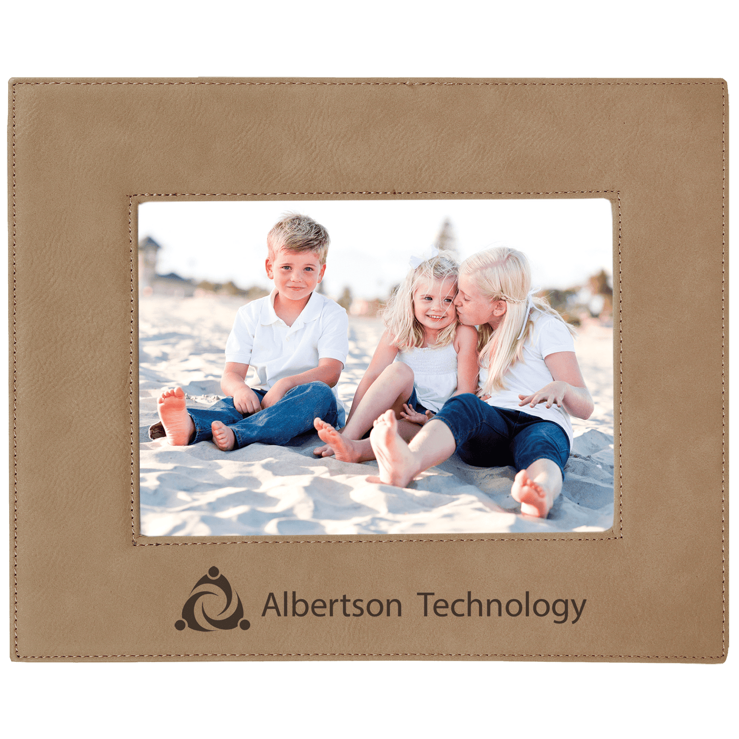 Laserable Leatherette Photo Frame