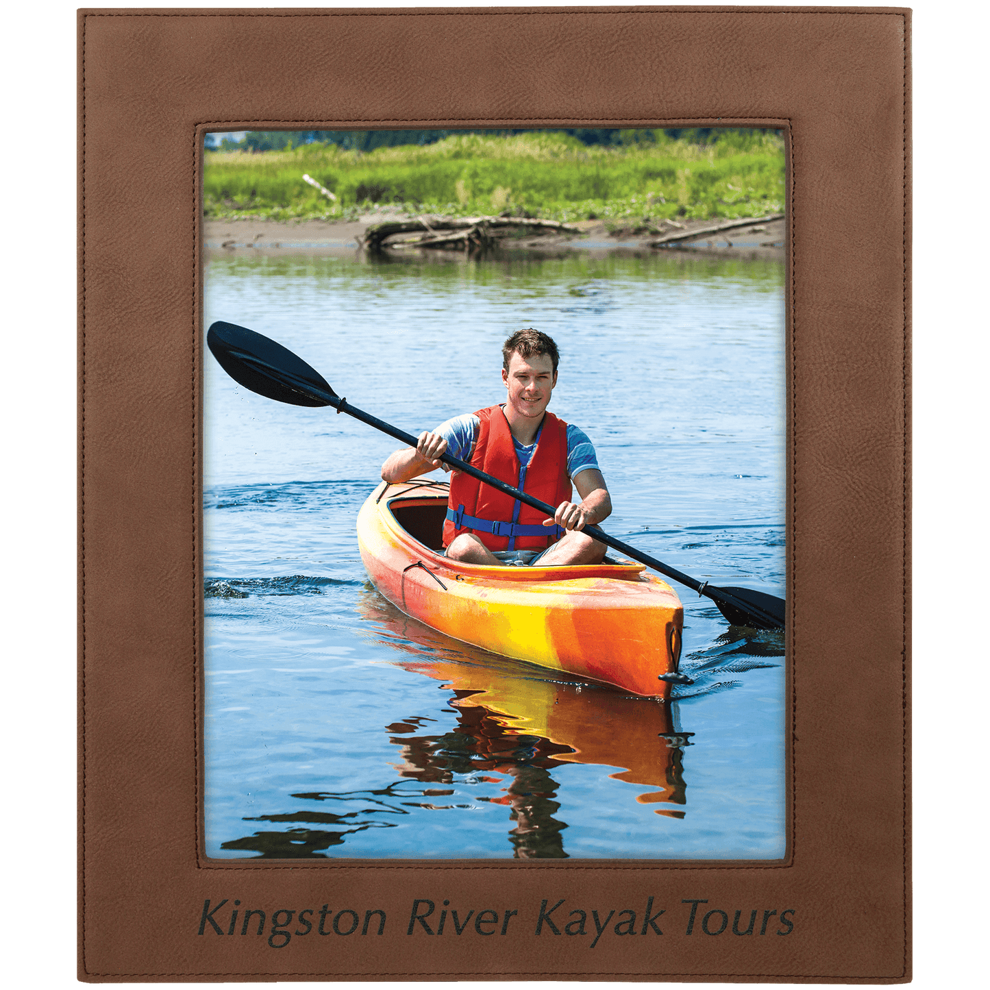 Laserable Leatherette Photo Frame