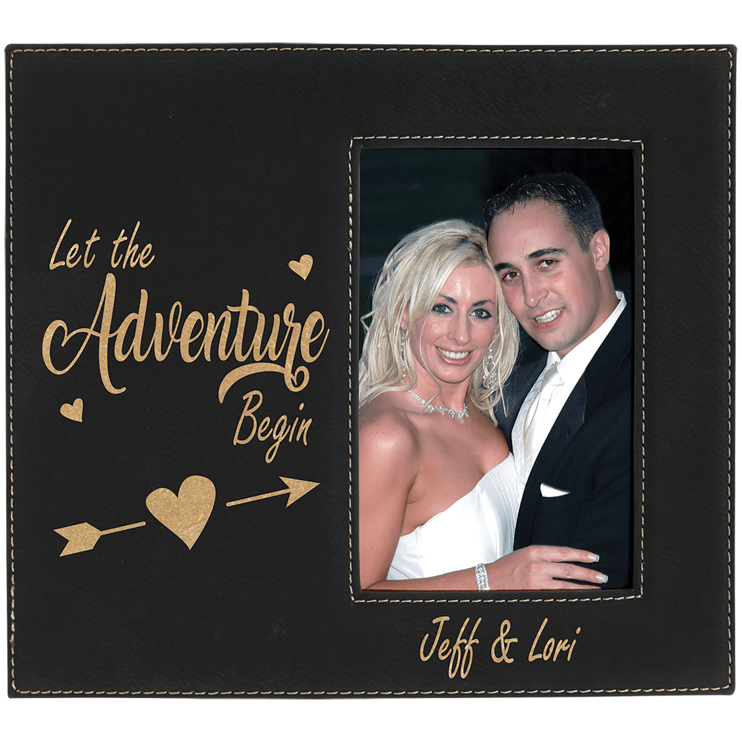 Laserable Leatherette Photo Frame