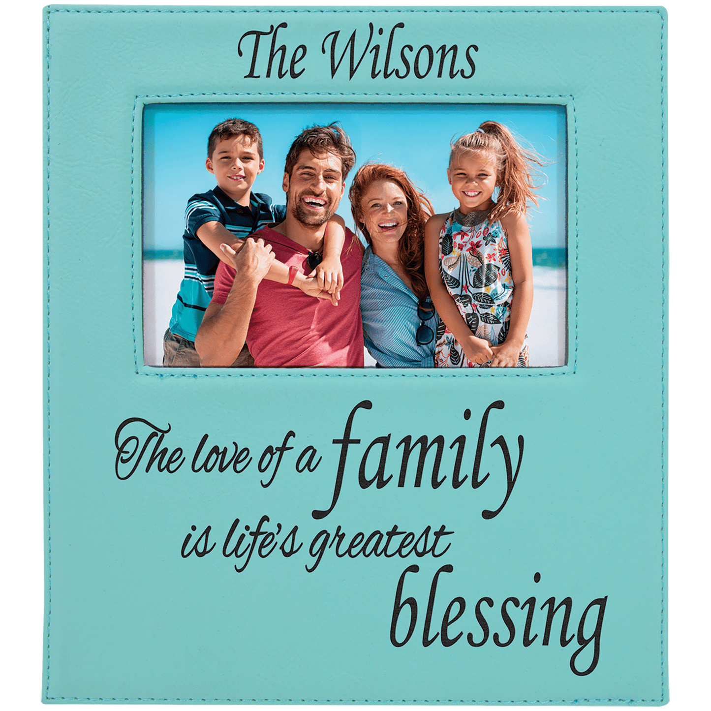 Laserable Leatherette Photo Frame