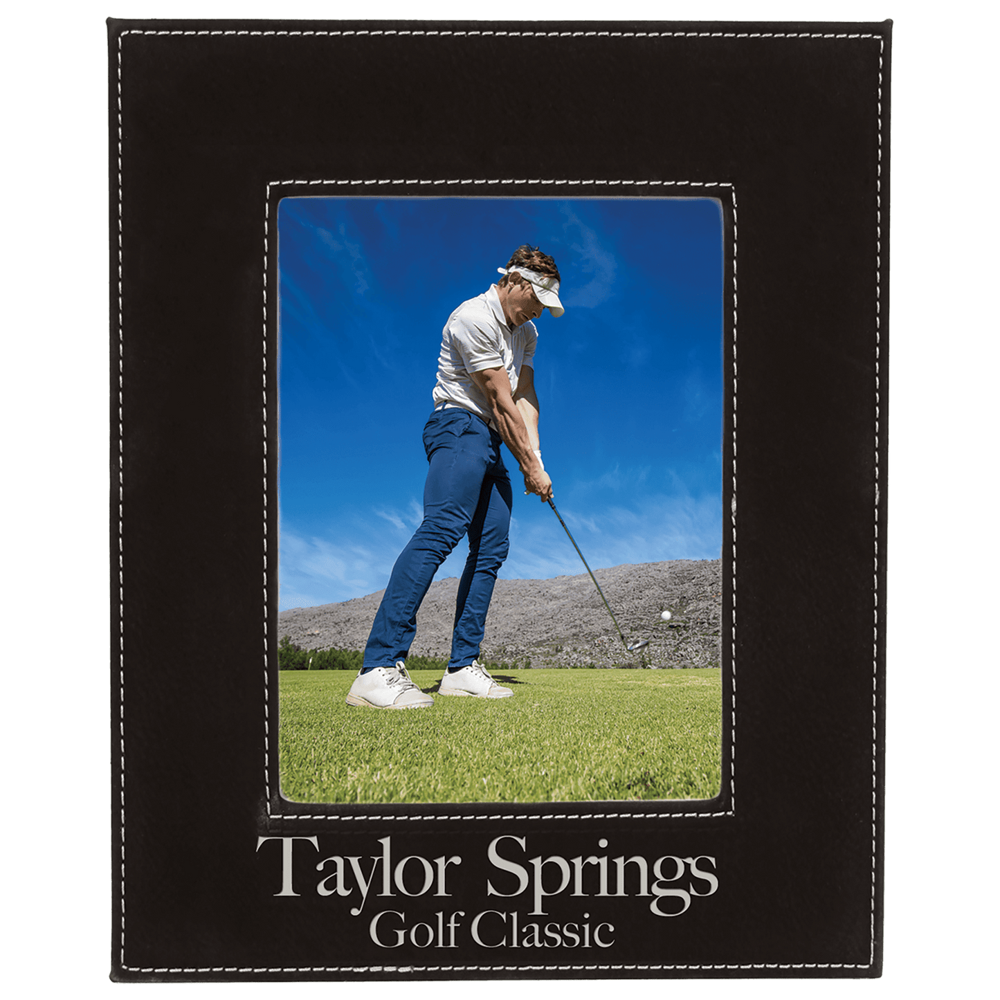 Laserable Leatherette Photo Frame