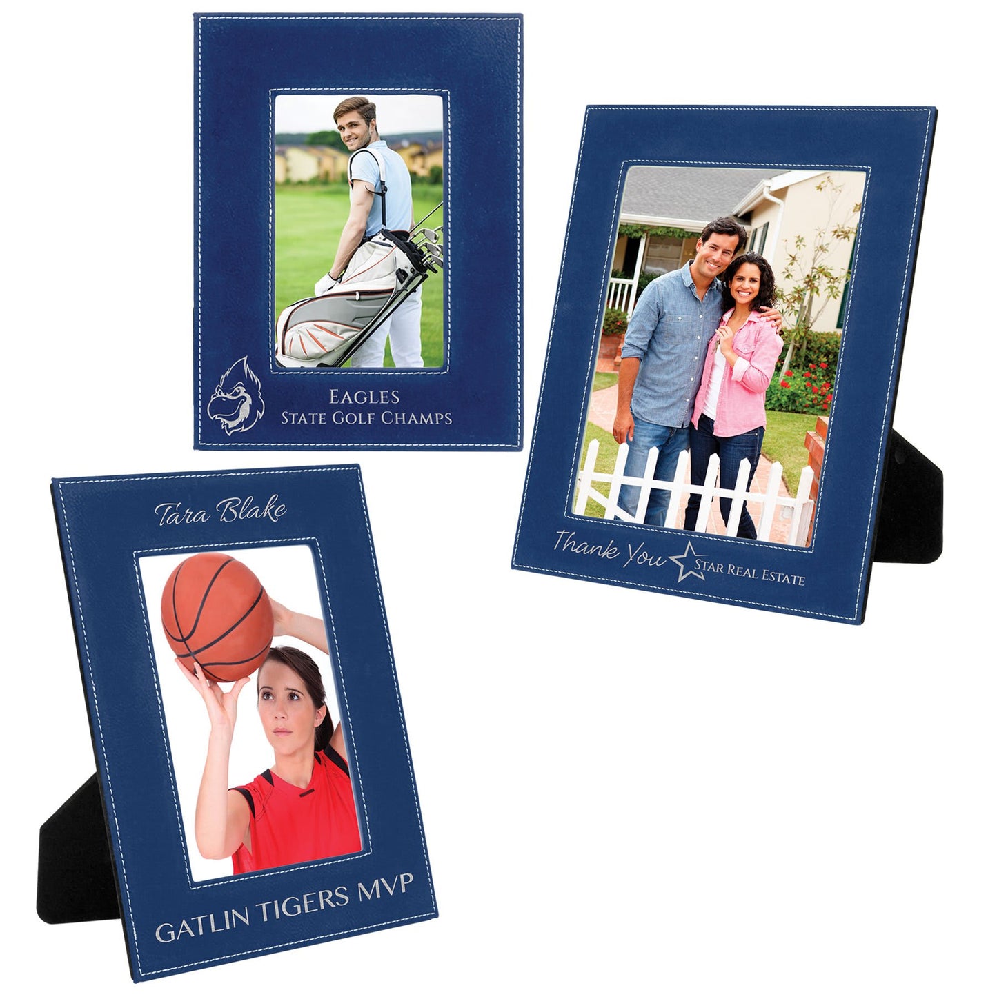 Leatherette Photo Frame Sample Set