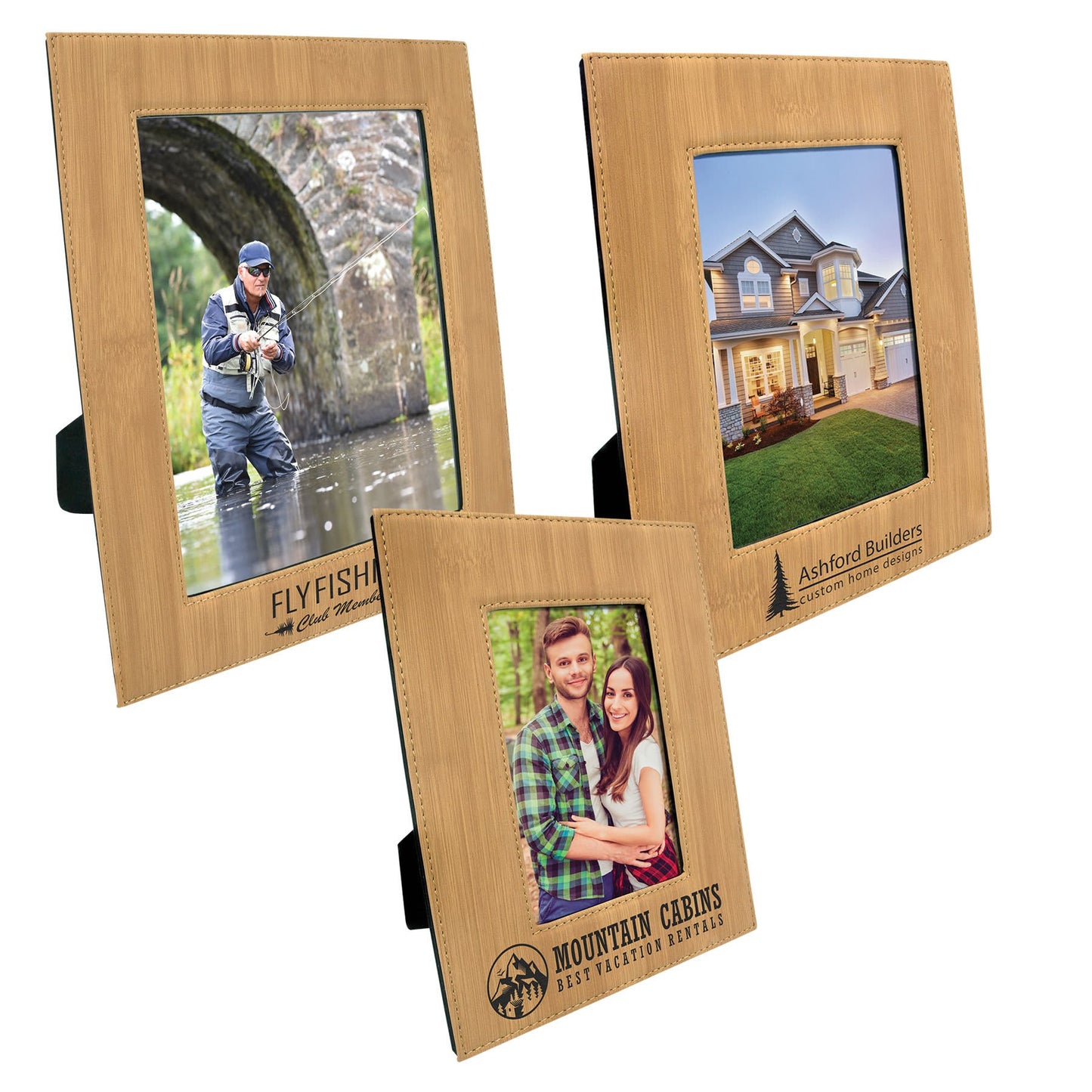 Leatherette Photo Frame Sample Set