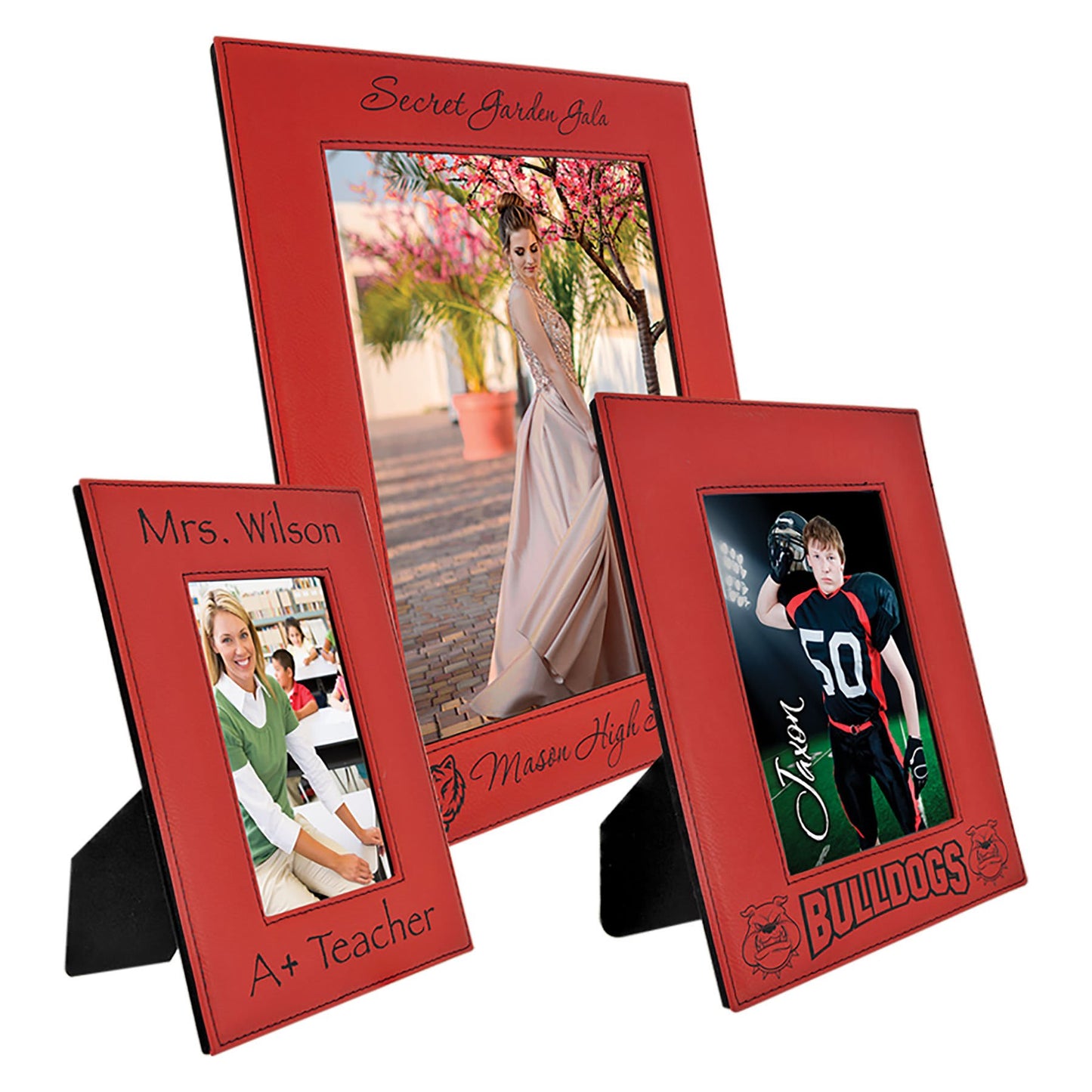 Leatherette Photo Frame Sample Set