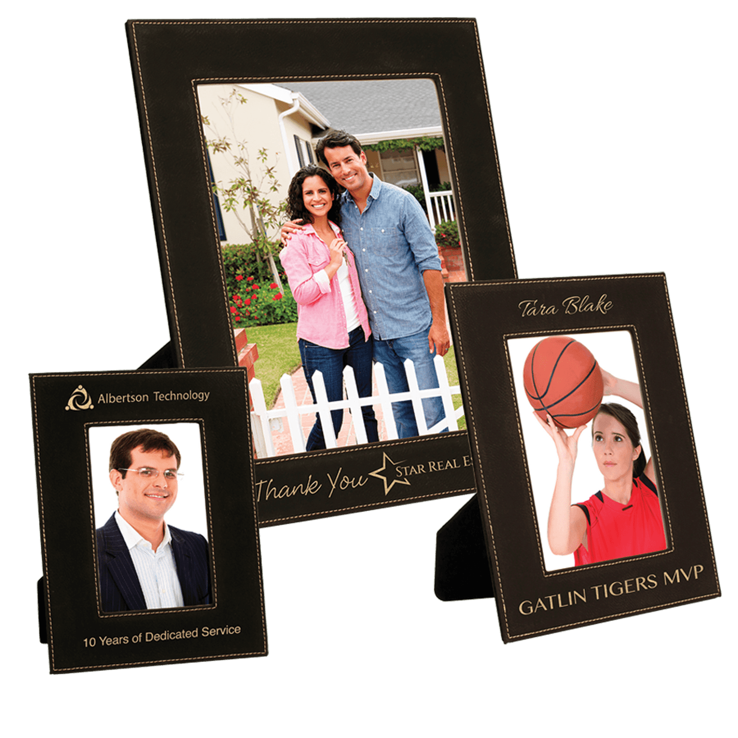 Leatherette Photo Frame Sample Set