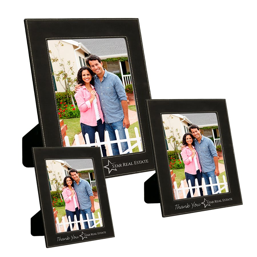 Leatherette Photo Frame Sample Set