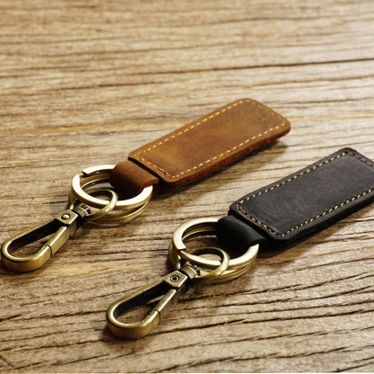 Personalkized Leather Keychain