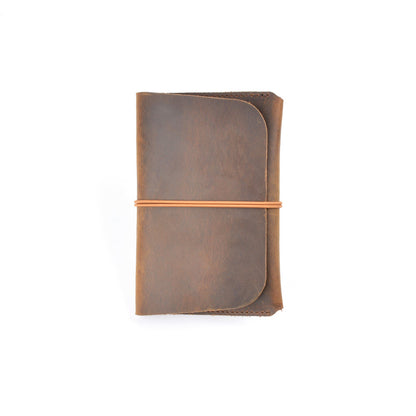 Vintage Passport Cover with Strap
