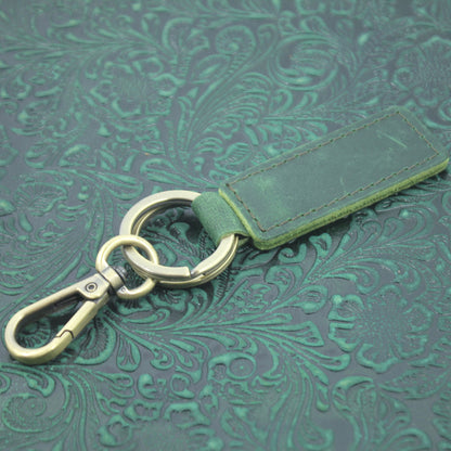 Personalkized Leather Keychain