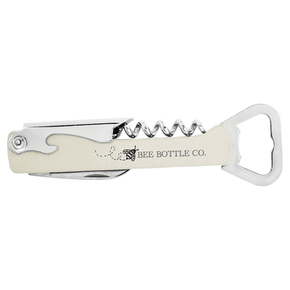 Laserable Leatherette Bottle Opener