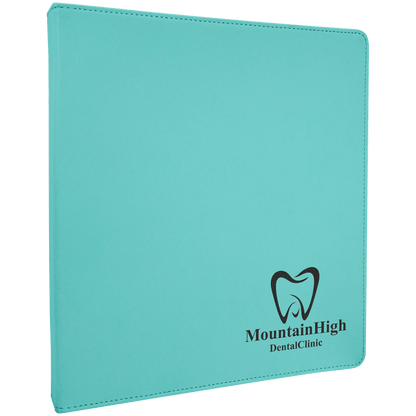 Laserable Leatherette 3 Ring Binder