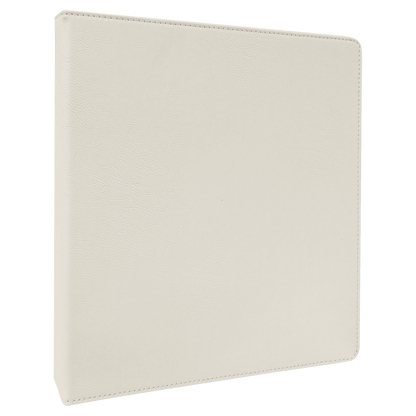 Laserable Leatherette 3 Ring Binder