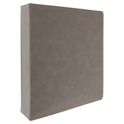 Laserable Leatherette 3 Ring Binder